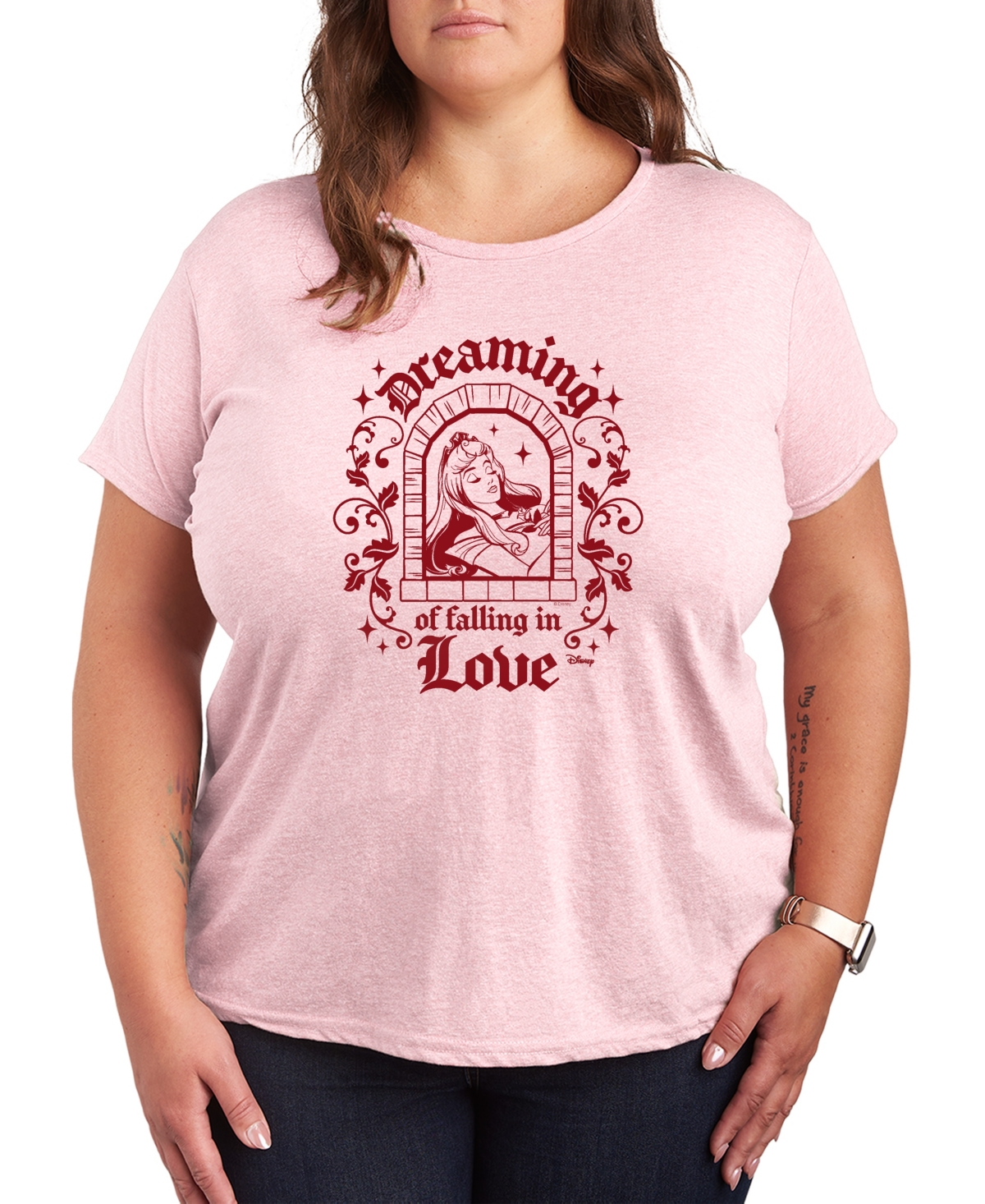 Hybrid Apparel Plus Disney Princess Graphic T-Shirt