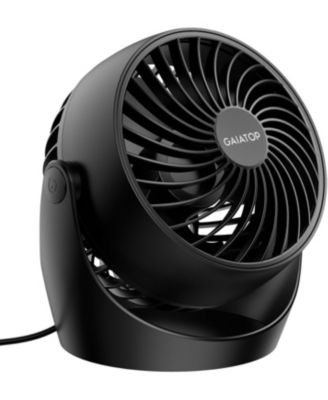 Desk Fan, 5-Inch Portable Electric Table Desktop Air Circulator Fans, Small but Powerful with 3 Speed 360degree(s) Adjustable Tilt for Cooling