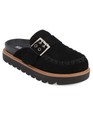 Women's Zaina Buckle Lug Sole Mules