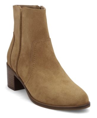 Women's Fynn Suede Block Heel Booties