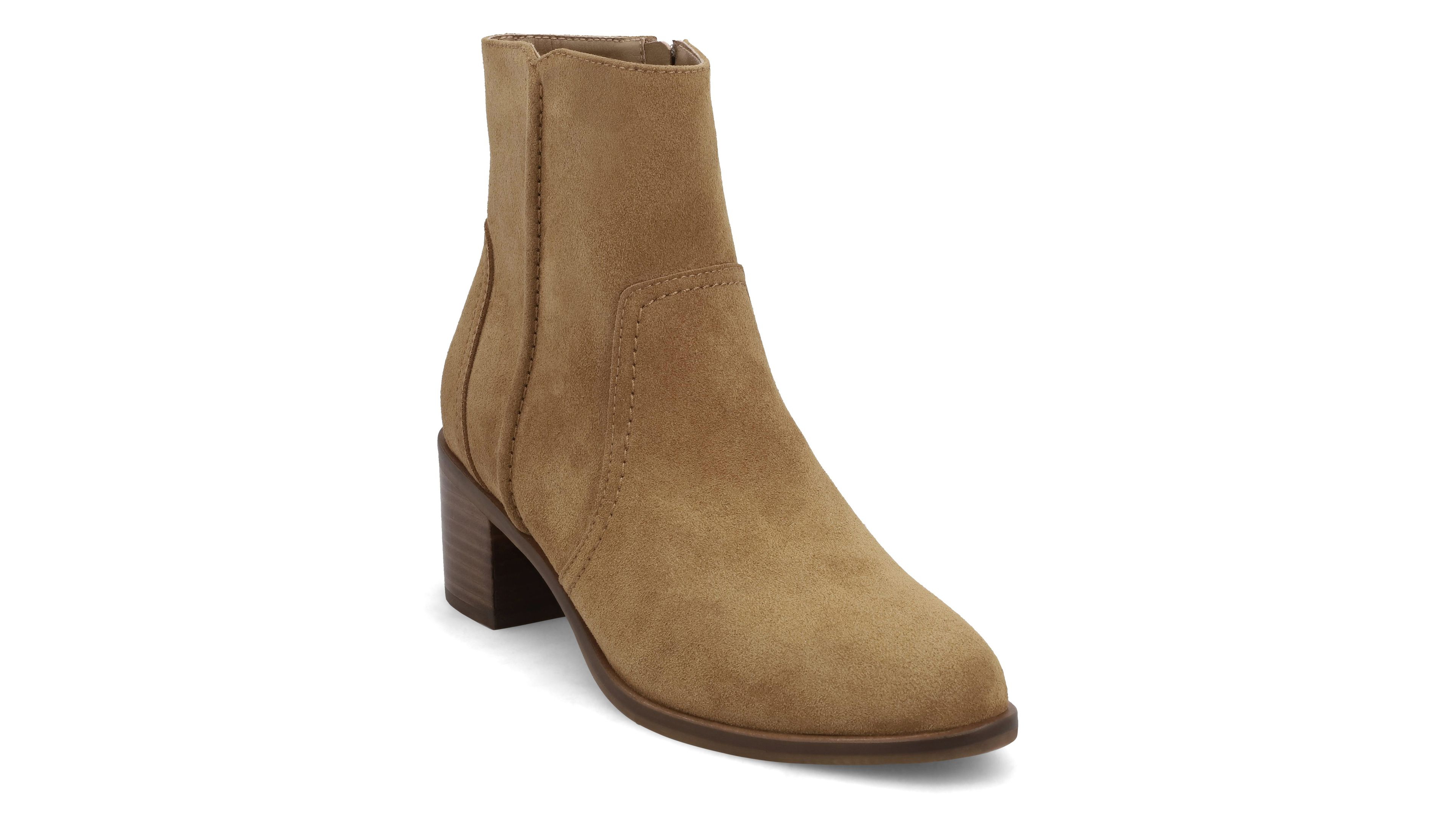 Mia Women's Fynn Suede Block Heel Booties