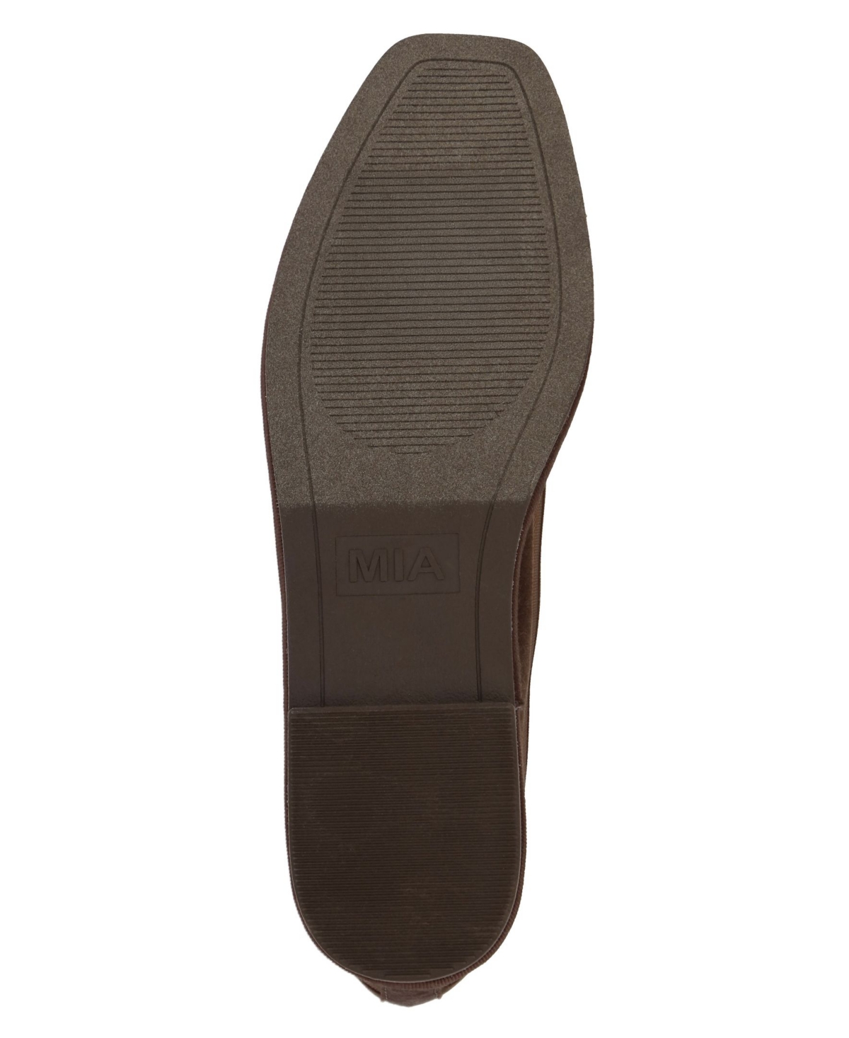 Mia Women's Morocco Striped Mesh Mary Jane Buckle-Strap Ballet Flats