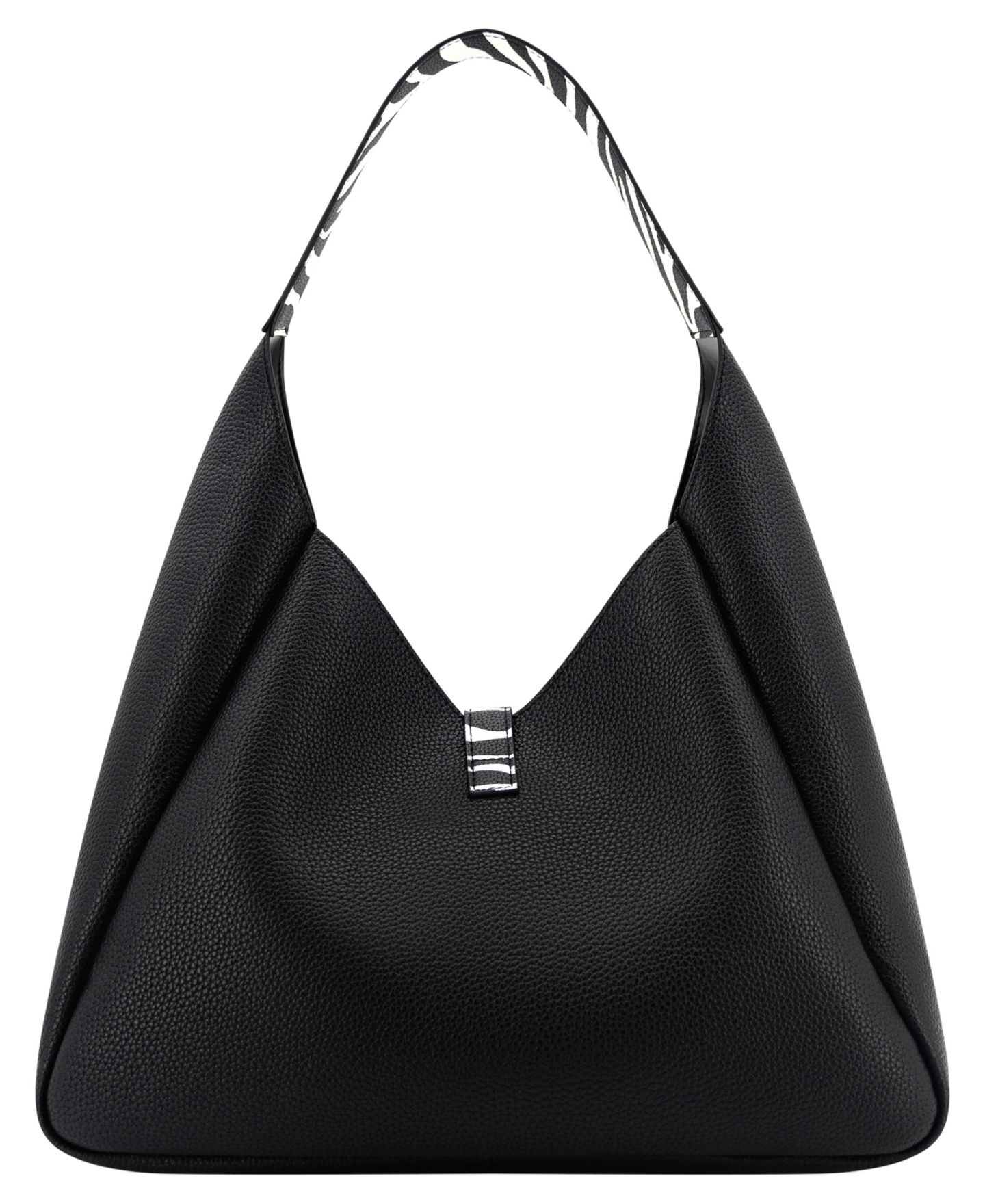 Женская сумка LIKE DREAMS Dakota Western Trim Hobo Medium Tote Handbag, цвет: Чёрный — фото 2