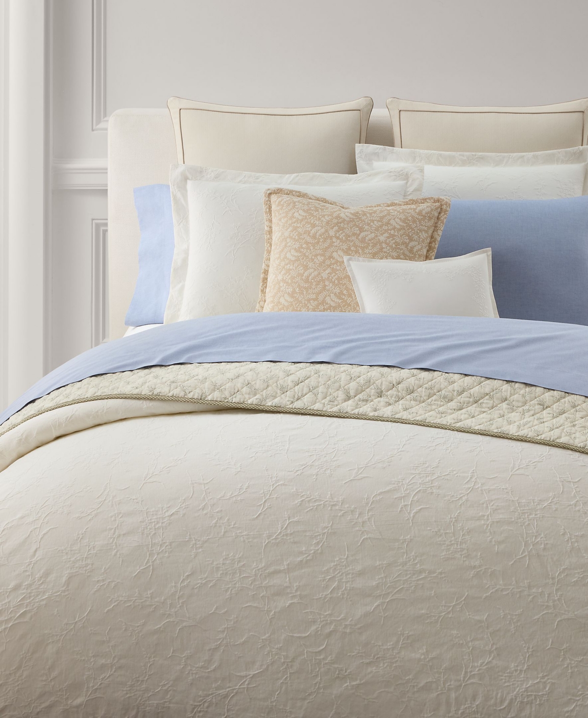 Lauren Ralph Lauren Carly Cotton 3-Piece Duvet Cover Set, King