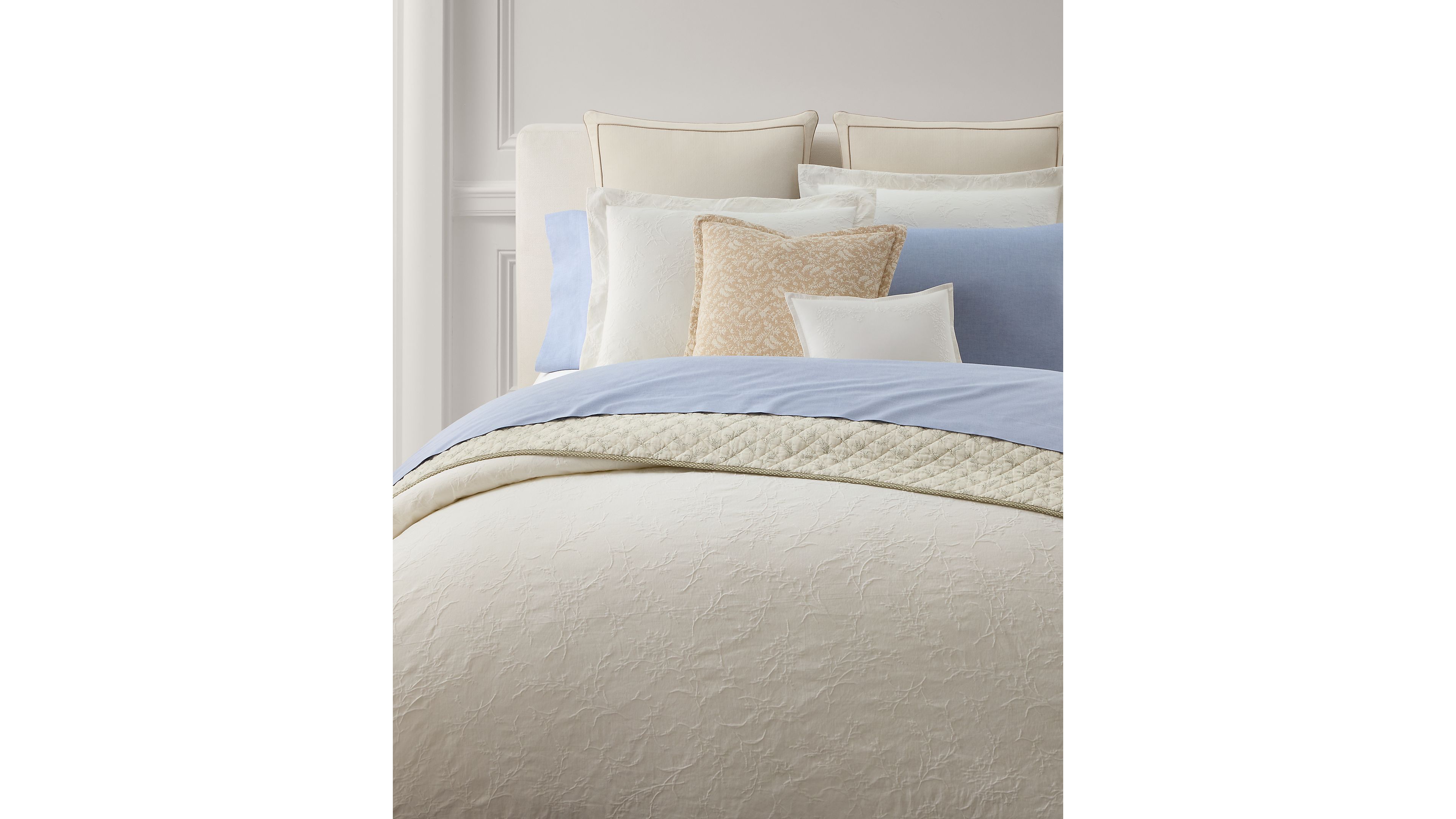 Lauren Ralph Lauren Carly Cotton 3-Piece Duvet Cover Set, King