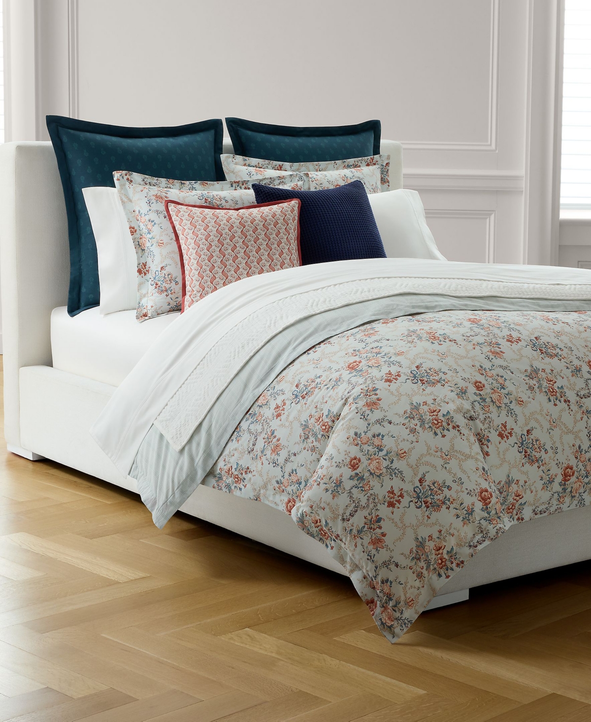 Lauren Ralph Lauren Hayley Cotton 3-Piece Comforter Set, Full/Queen