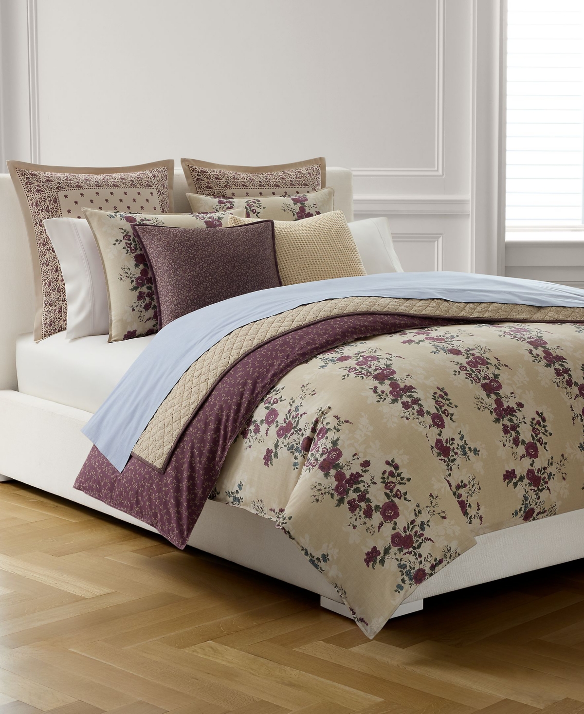 Lauren Ralph Lauren Audra Cotton 3-Piece Comforter Set