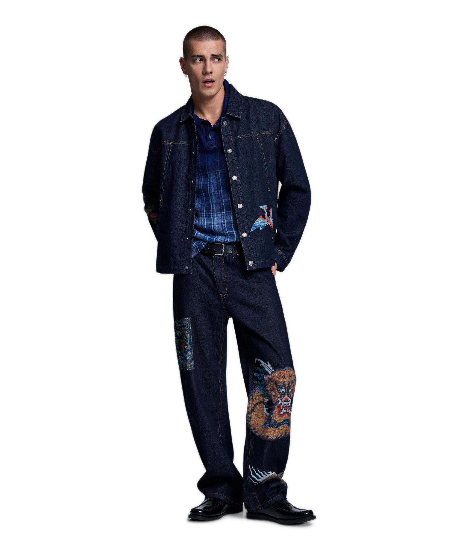 Men's Printed Jacket 100% Cotton