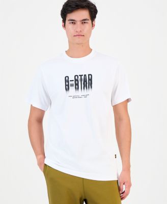 Men's Fade Print Regular-Fit Short-Sleeve Cotton T-Shirt