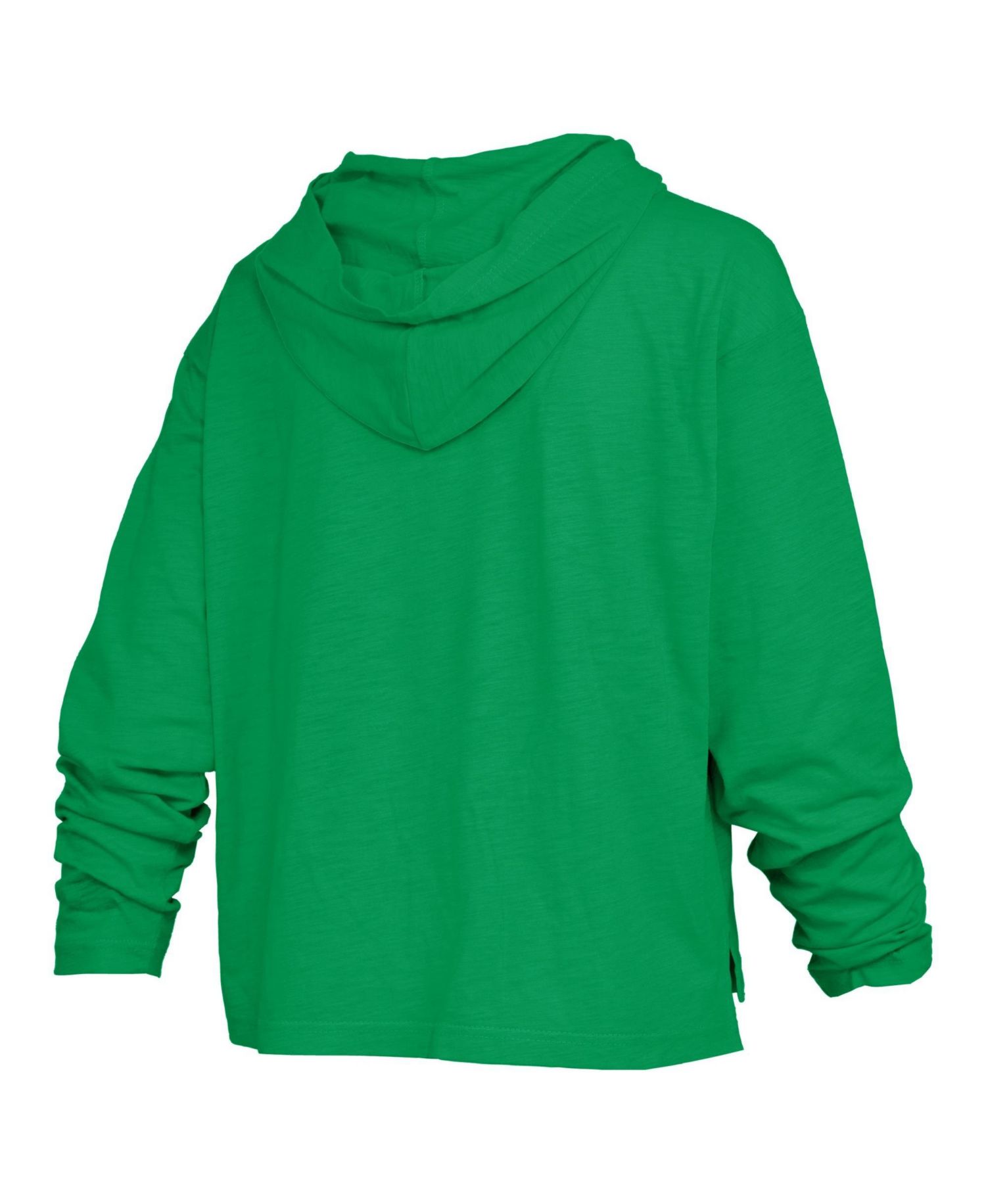 Women's Oregon Ducks Castillo Oversized Hooded Slub-Fabric Long-Sleeve T-Shirt