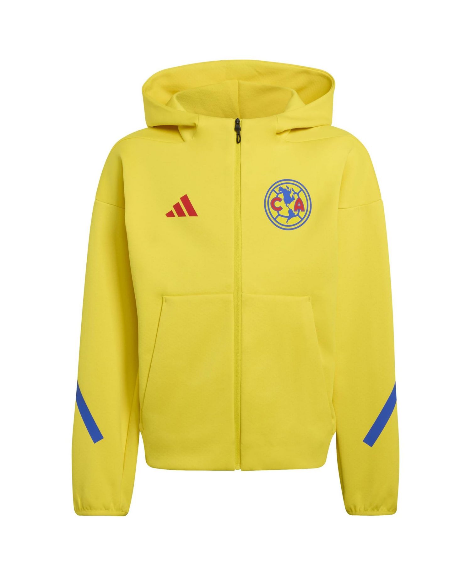 Boys' and Girls' Club America 2025/26 Club Anthem Full-Zip Hooded Hoodie Jacket