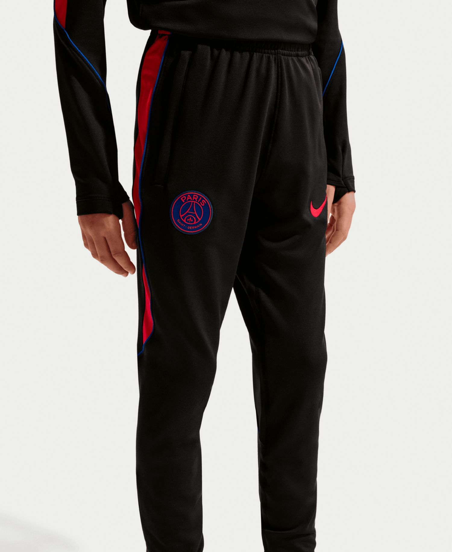 Boys' and Girls' Paris Saint-Germain Strike Pull-On Zip-Leg Pants