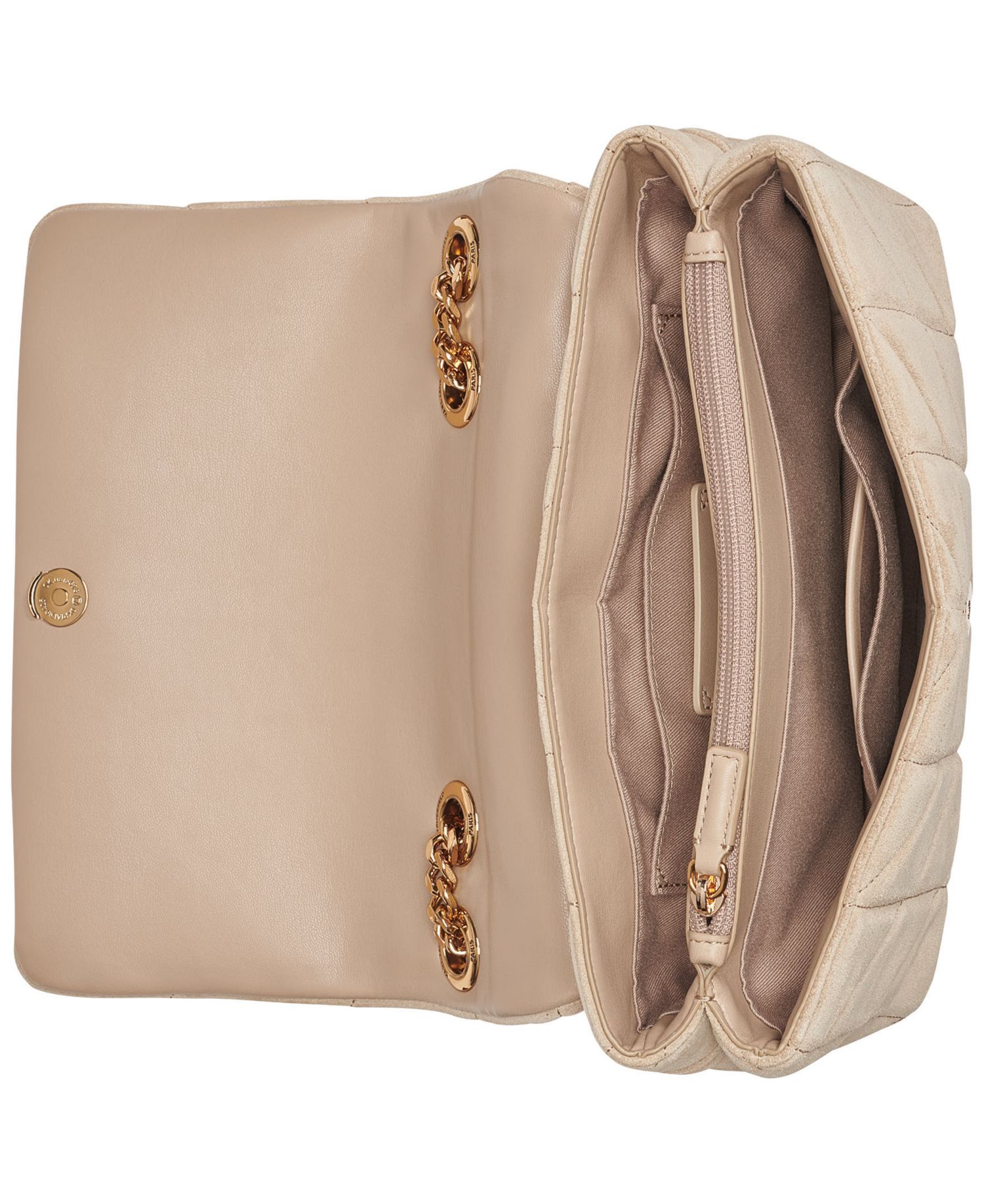 Lafayette Medium Suede Shoulder Handbag