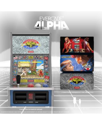 Evercade Alpha Street Fighter 6-Game Bartop Arcade Console