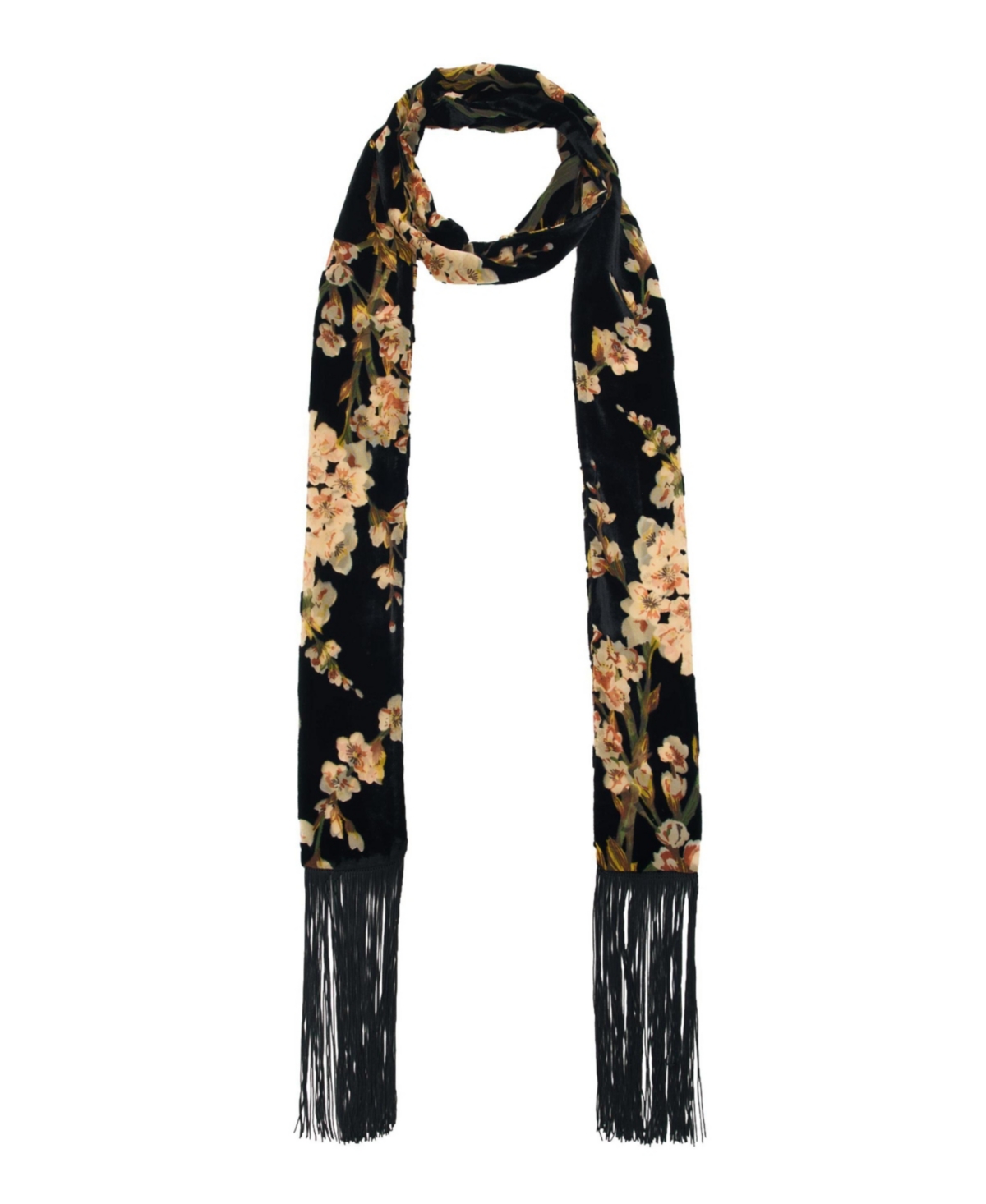 Desigual Women's Floral Fringe Scarf