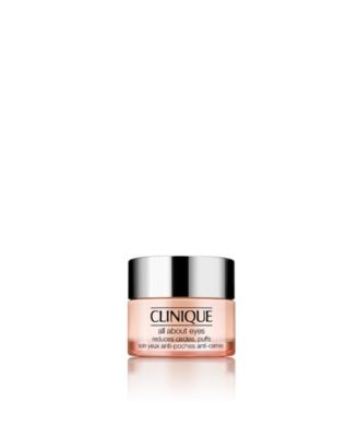 Free All About Eyes eye cream with any $65 Clinique purchase.