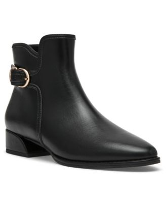 Women's Anchor Block Heel Booties