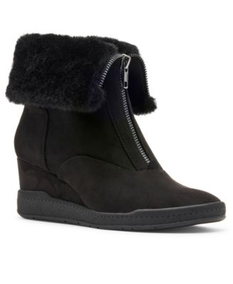 Women's Manor Front Zip Wedge Booties