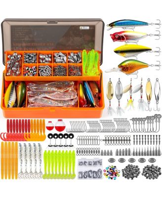 Compact Freshwater Fishing Gear Set For Trout Bass Beginners All In One Carrying Case