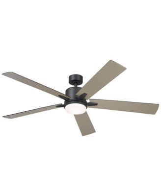 60 Lucian Elite XL Satin LED Fan with Wall Control