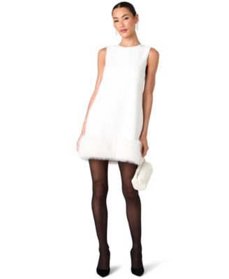casual white winter dress Allure A319 Nights Out Sigma gamma rho With a variety of Size:Size 30W