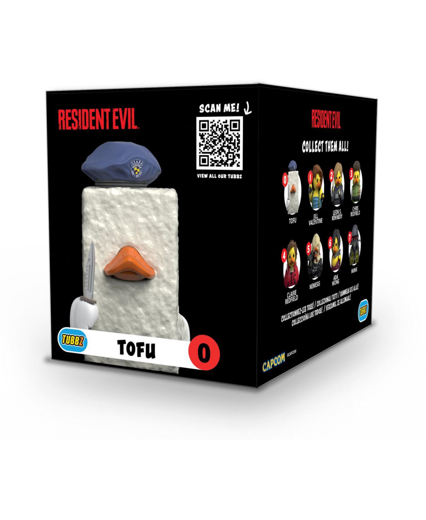Детская фигурка TUBBZ Resident Evil Tofu Action Figure, Ages 5+, цвет: Open Miscellaneous — фото 2