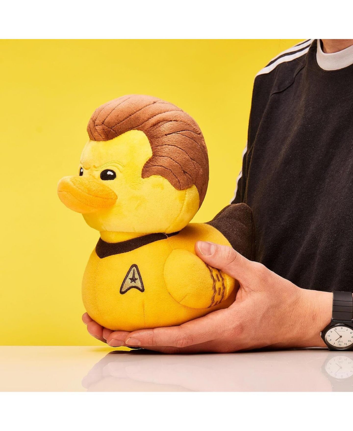 Коллекционная плюшевая игрушка Tubbz James T. Kirk, 8 дюймов, официальная лицензия, цвет: Open Miscellaneous — фото 2