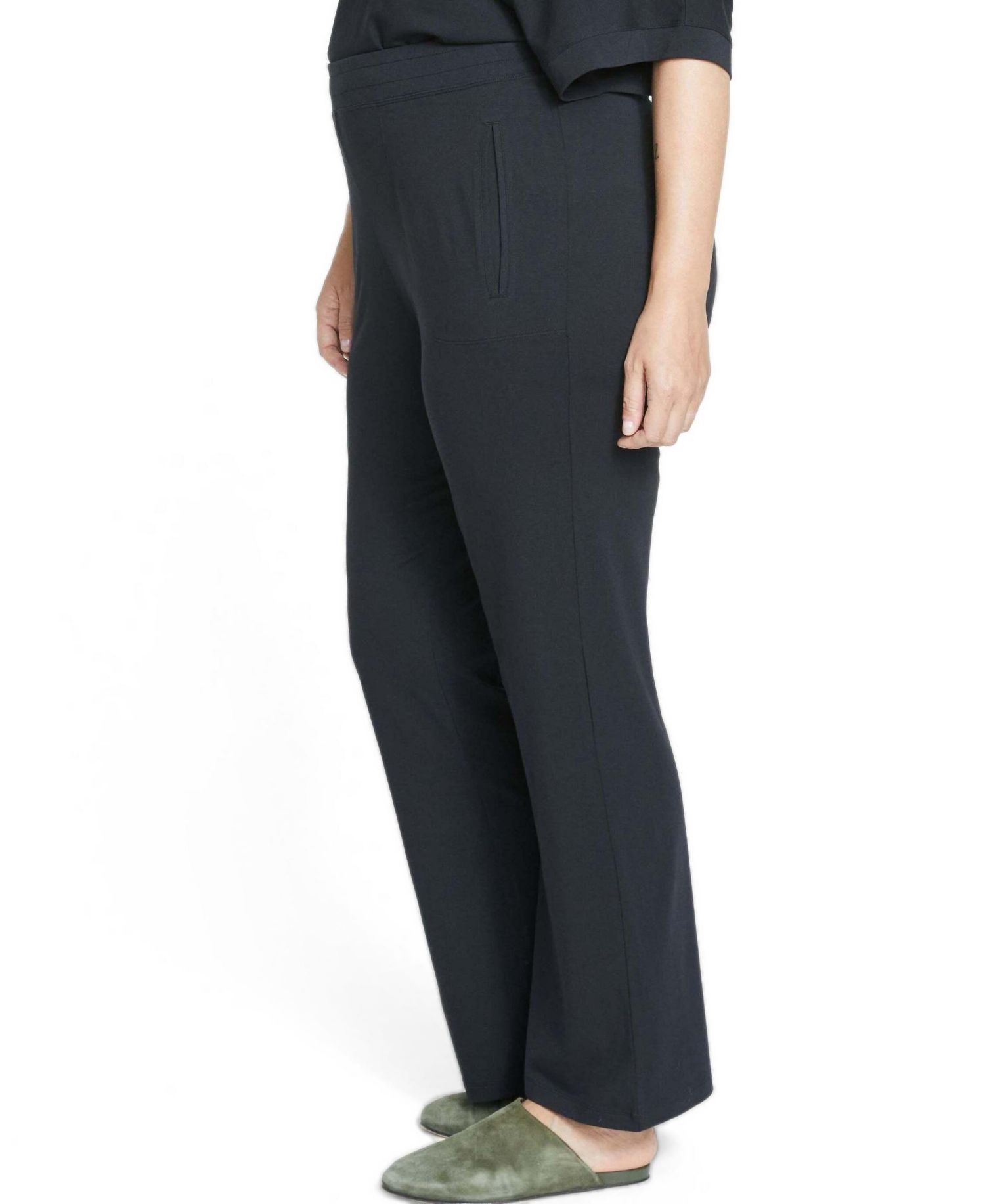 Plus Size Ultimates Wide-Leg Lounge Pull-On Pants