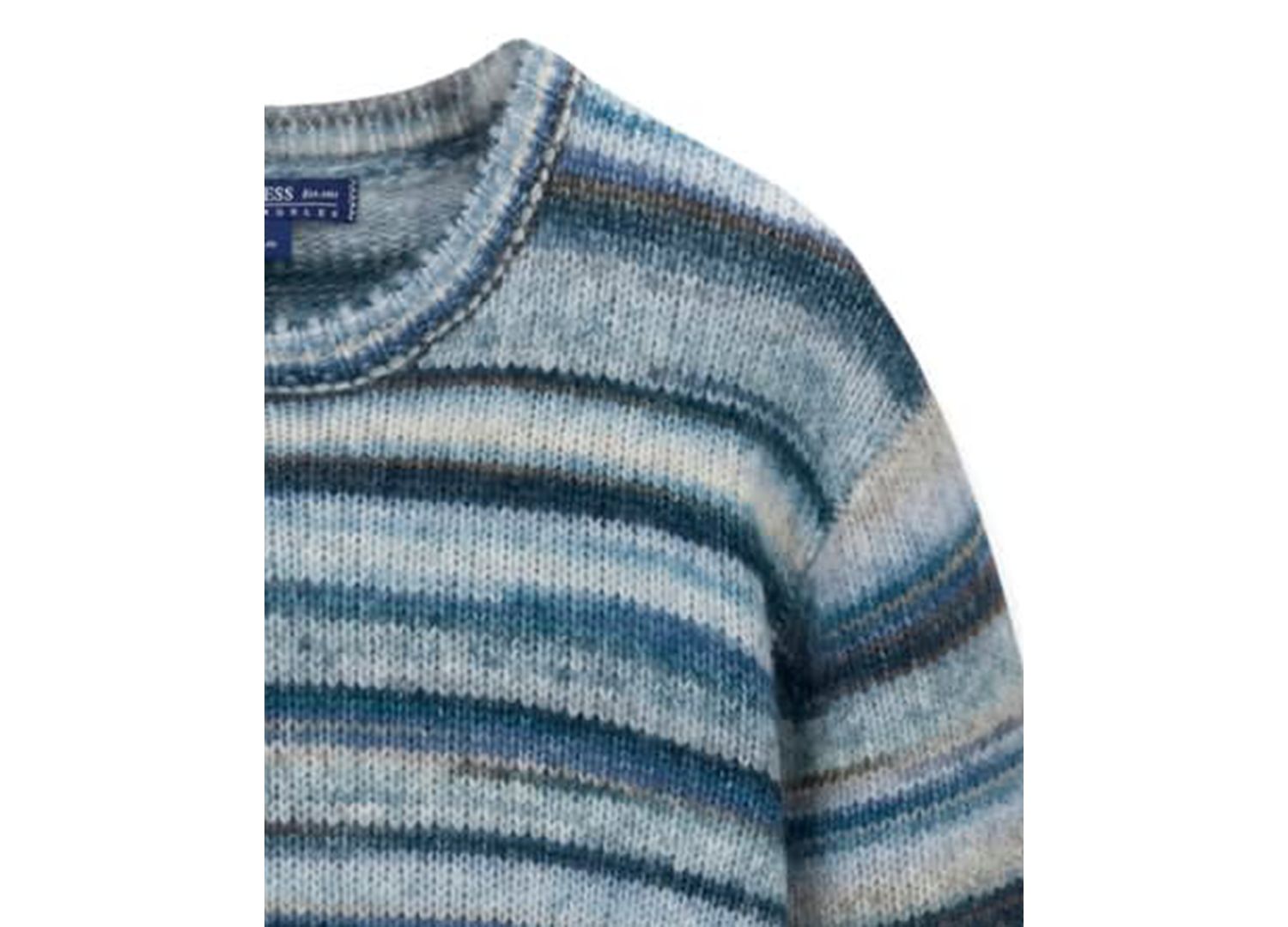 Men's Zayn Wool-Blend Stripe Crewneck Sweater