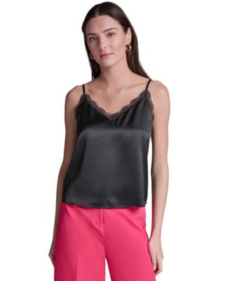 Women's V-Neck Lace Cami Top