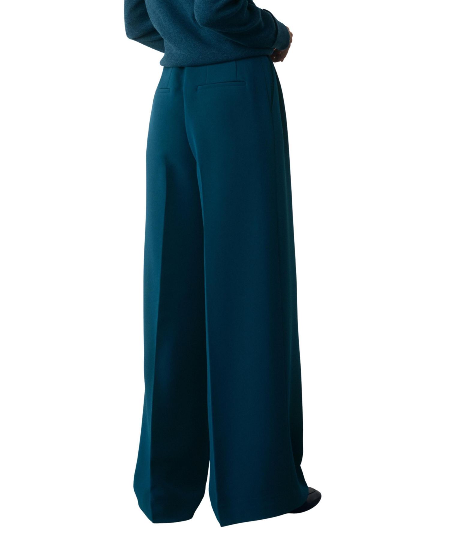 Women's High Rise Palazzo Trousers
