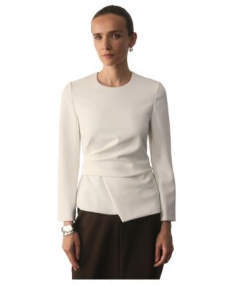 Women's Malone Long-Sleeve Peplum Blouse