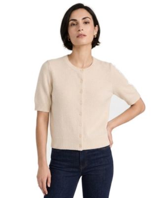 Women's Crew Neck Cardigan