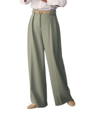 Women's High Rise Palazzo Trousers