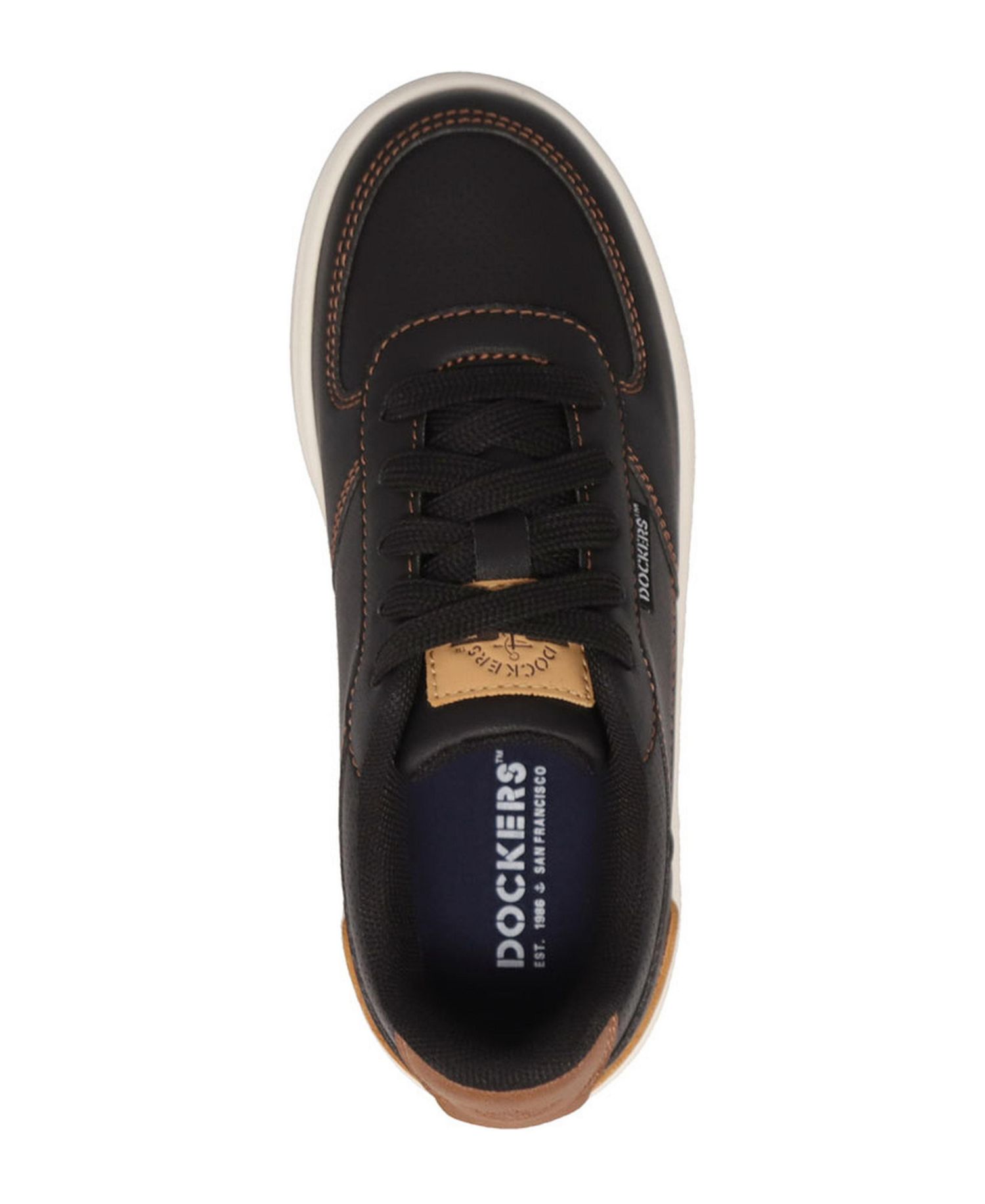 Big Boys' Frederick Low-Top Lace-Up Retro Sneakers