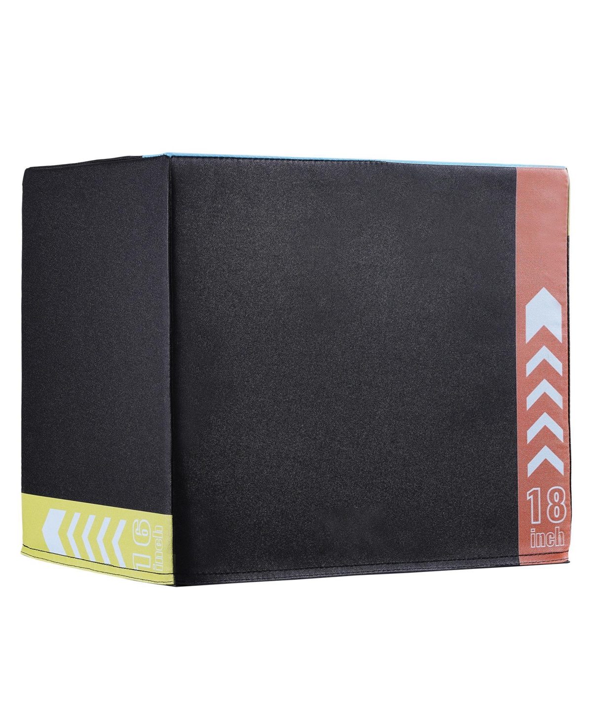 Sevorley 3-in-1 Soft Plyo Box, 20/18/16 in Adjustable Plyometric Jump Box for Home Gym