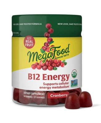 Vitamin B12 Energy Gummies, Methyl B12 Vitamins, 70 Cranberry Gummies