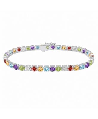 White Topaz Tennis Bracelet (12-1/2 ct. t.w.) in Sterling Silver