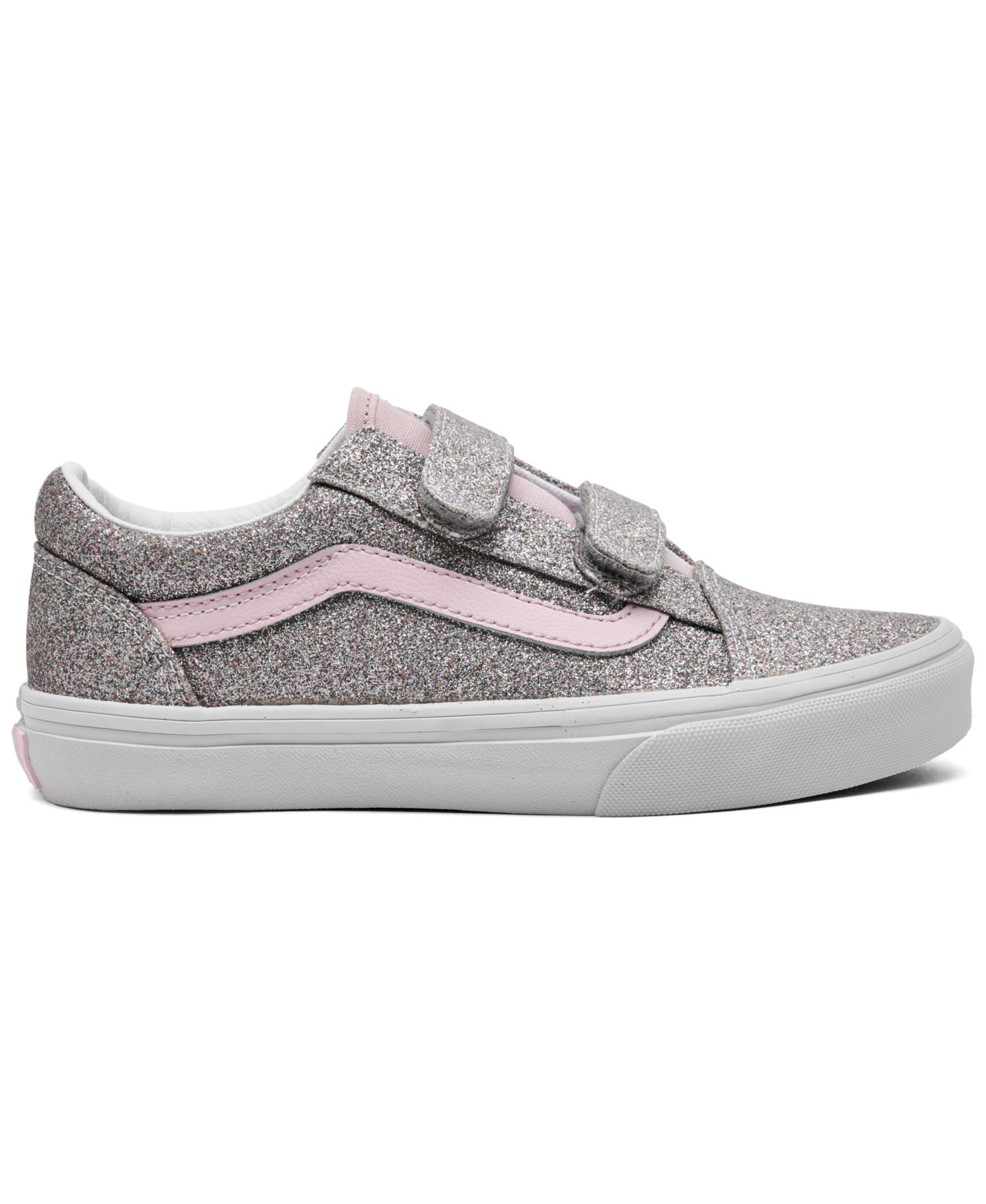 Little Boys' and Girls' Old Skool V Low-Top Retro Classic Sneakers from Finish Line