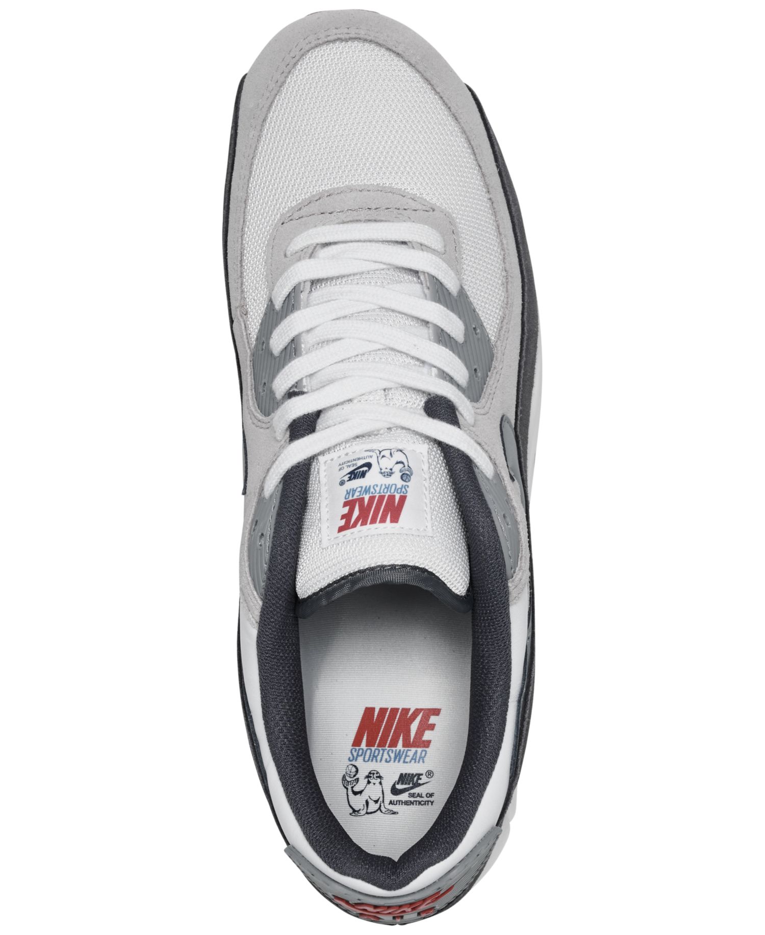 Men's Air Max 90 Retro Visible Air Low-Top Sneakers from Finish Line