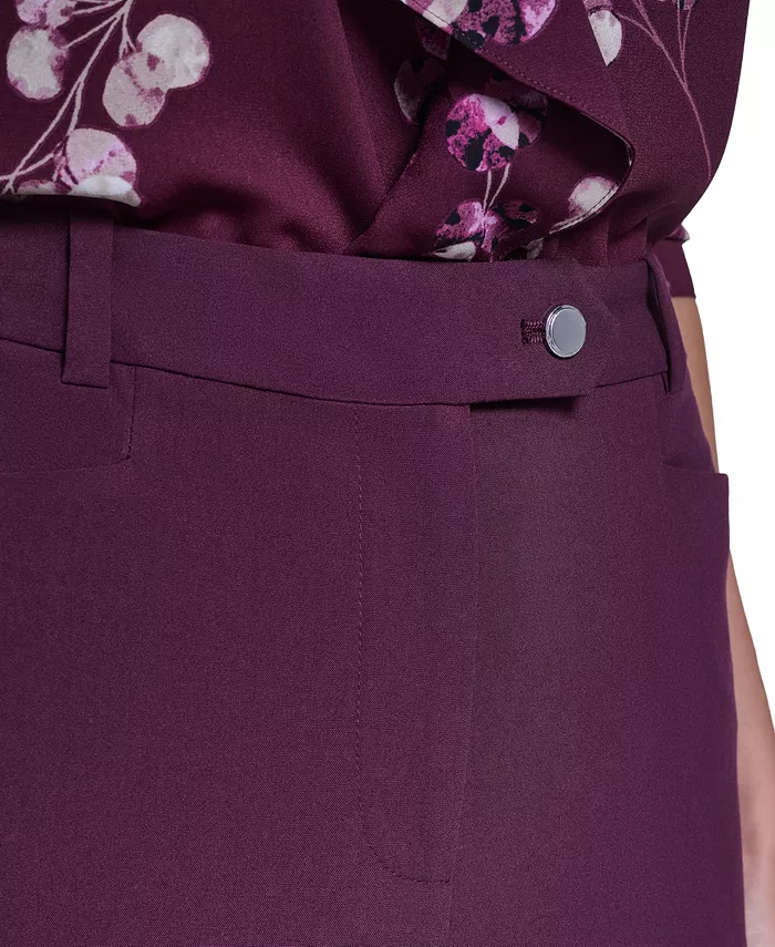 Women's Modern Fit High-Rise Straight Pants - thumbnail 6