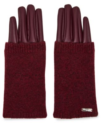 Women's Rib-Knit Cuff Gloves