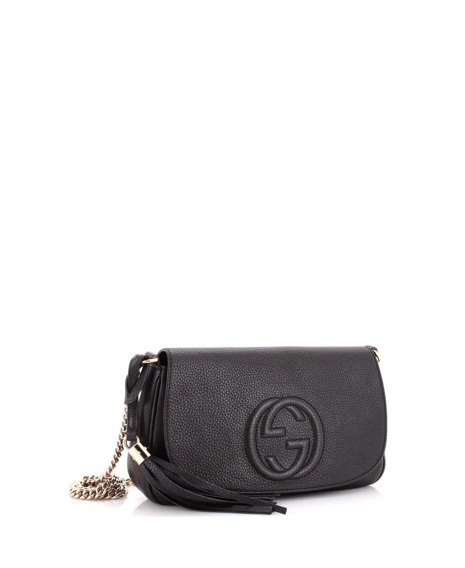 Medium Soho Chain Crossbody Bag Leather