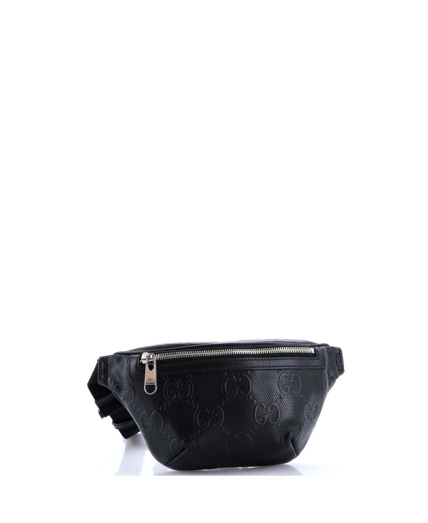 Small Belt Bag GG Embossed Perforated Leather