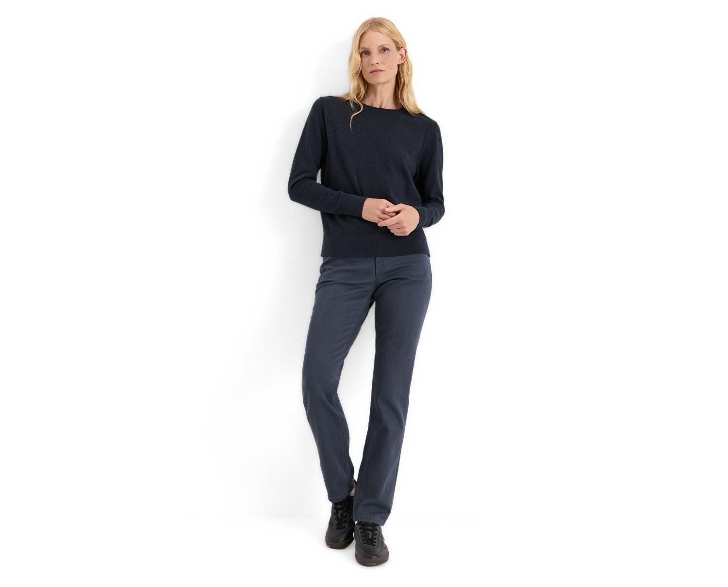Women's Organic Cotton Essential Crew Neck Sweater
