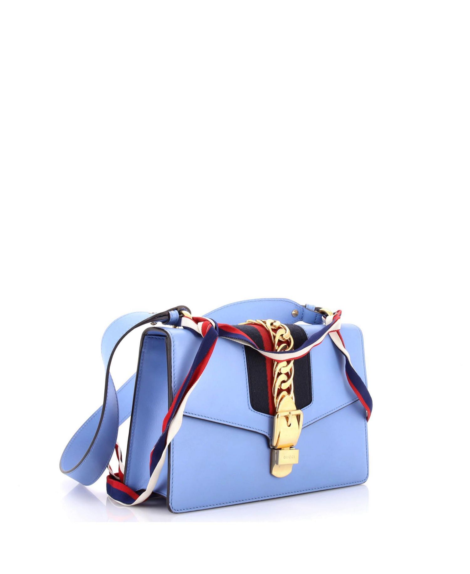 Small Sylvie Shoulder Bag Leather