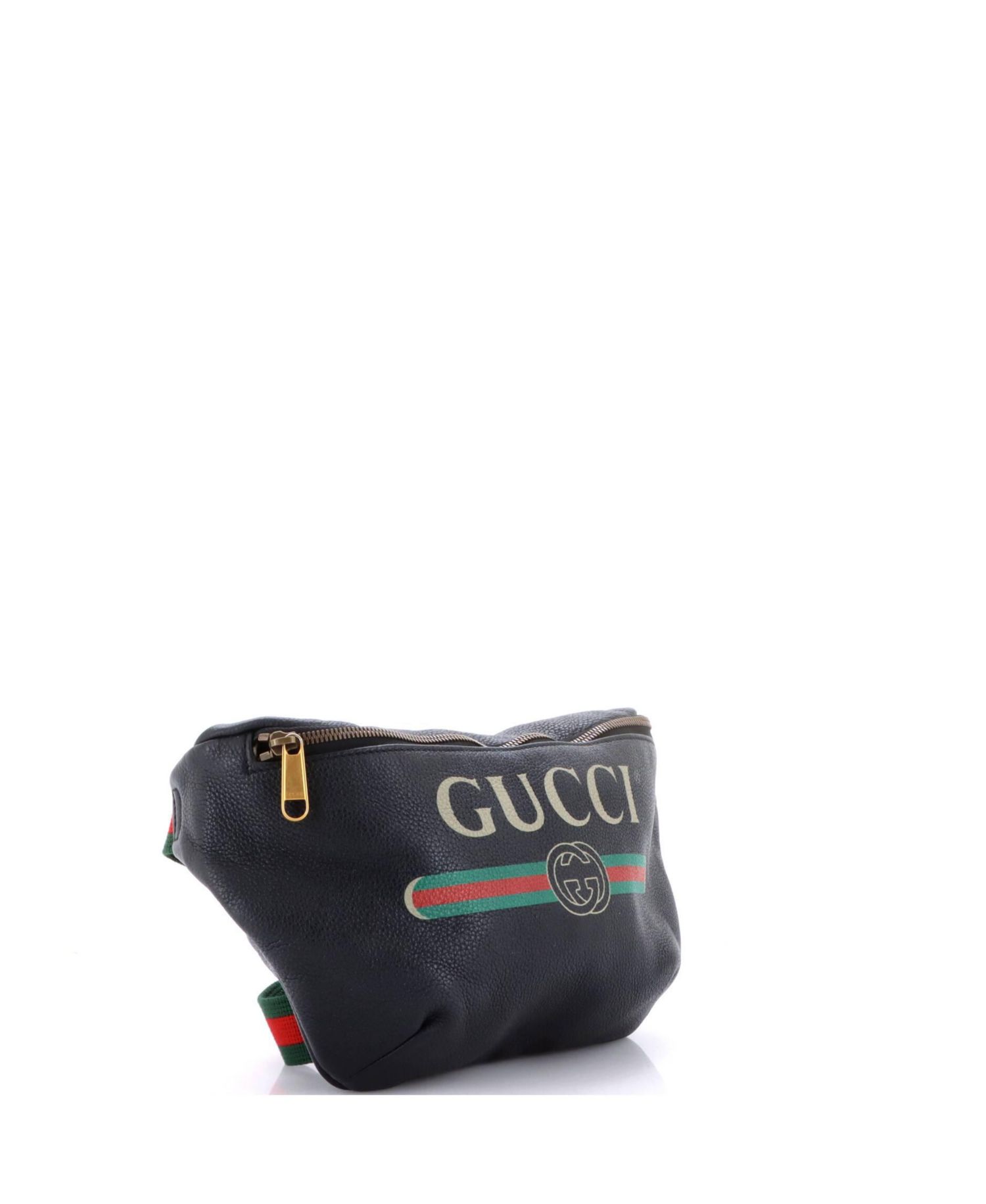 Medium Logo Belt Bag Printed Leather