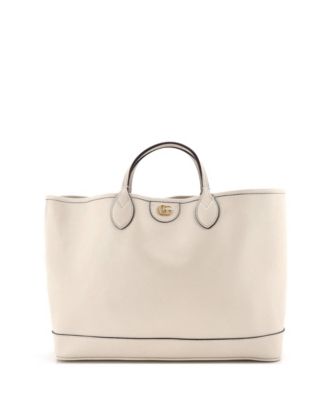 Medium Ophidia Top Handle Shopping Tote Leather