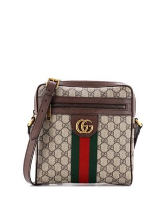 Small Ophidia Messenger Bag GG Coated Canvas