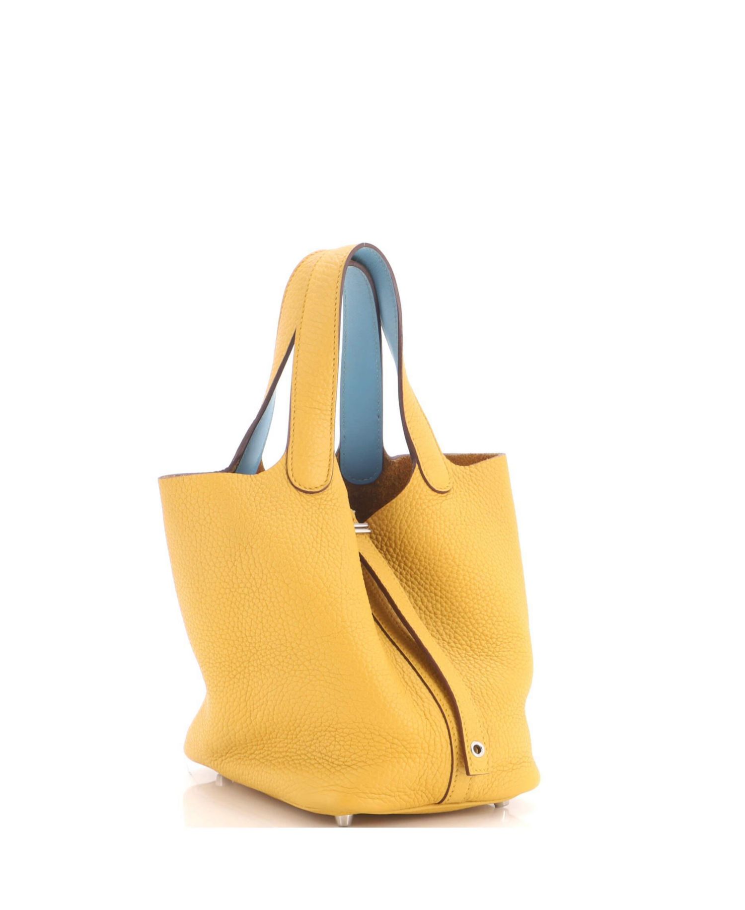Pre-Owned Hermes PM Eclat Picotin Lock Bag Clemence